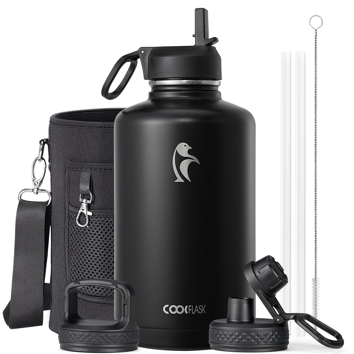 Classic 87 oz Water Bottle with Straw