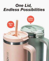 Insulated Coffee Tumbler Travel Mug - 40OZ