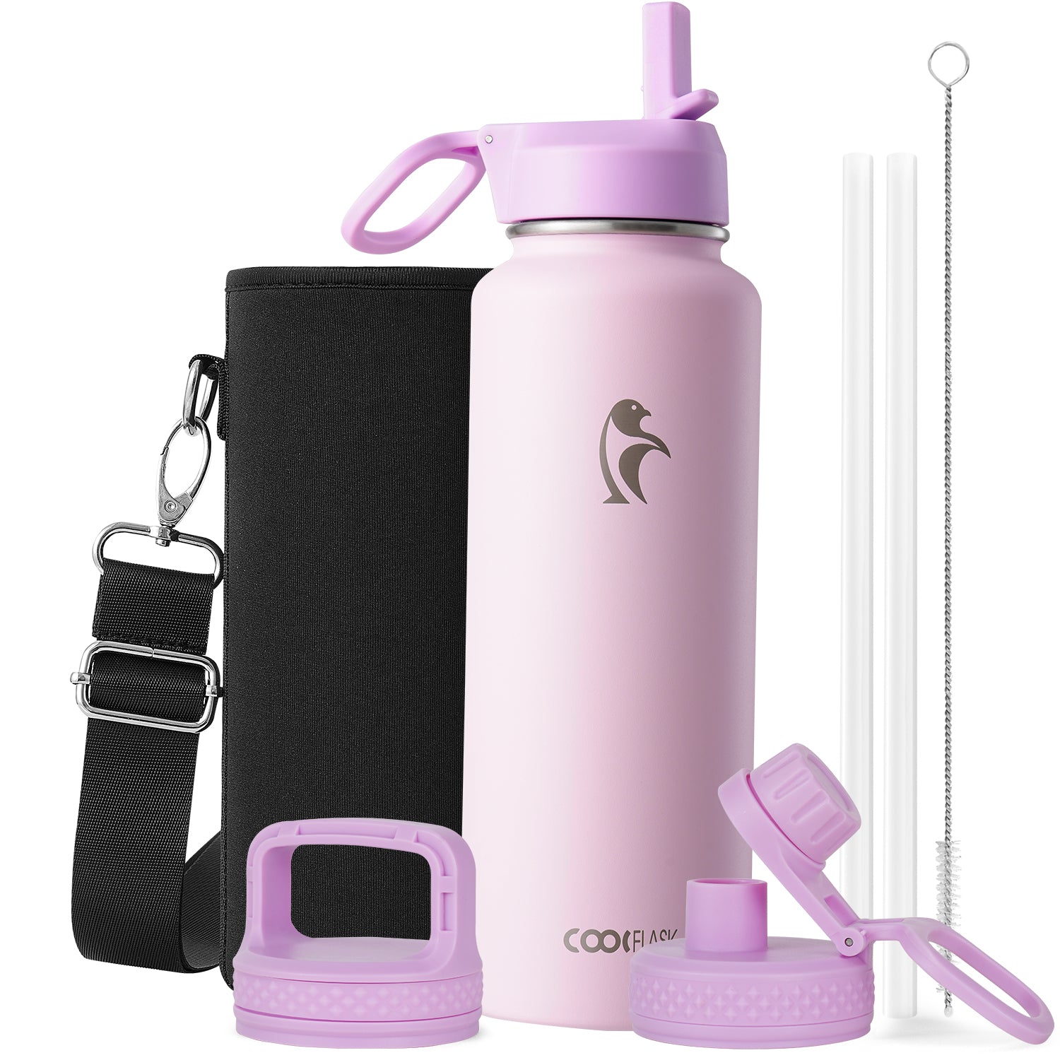 double wall vacuum insulated water bottle