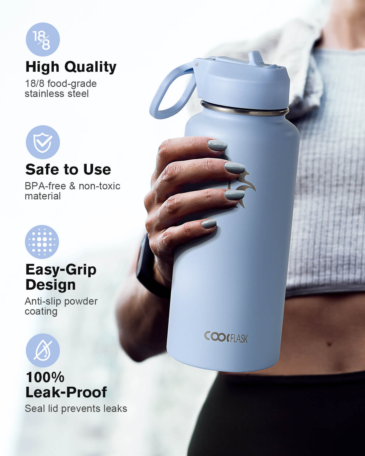 leak proof water bottle