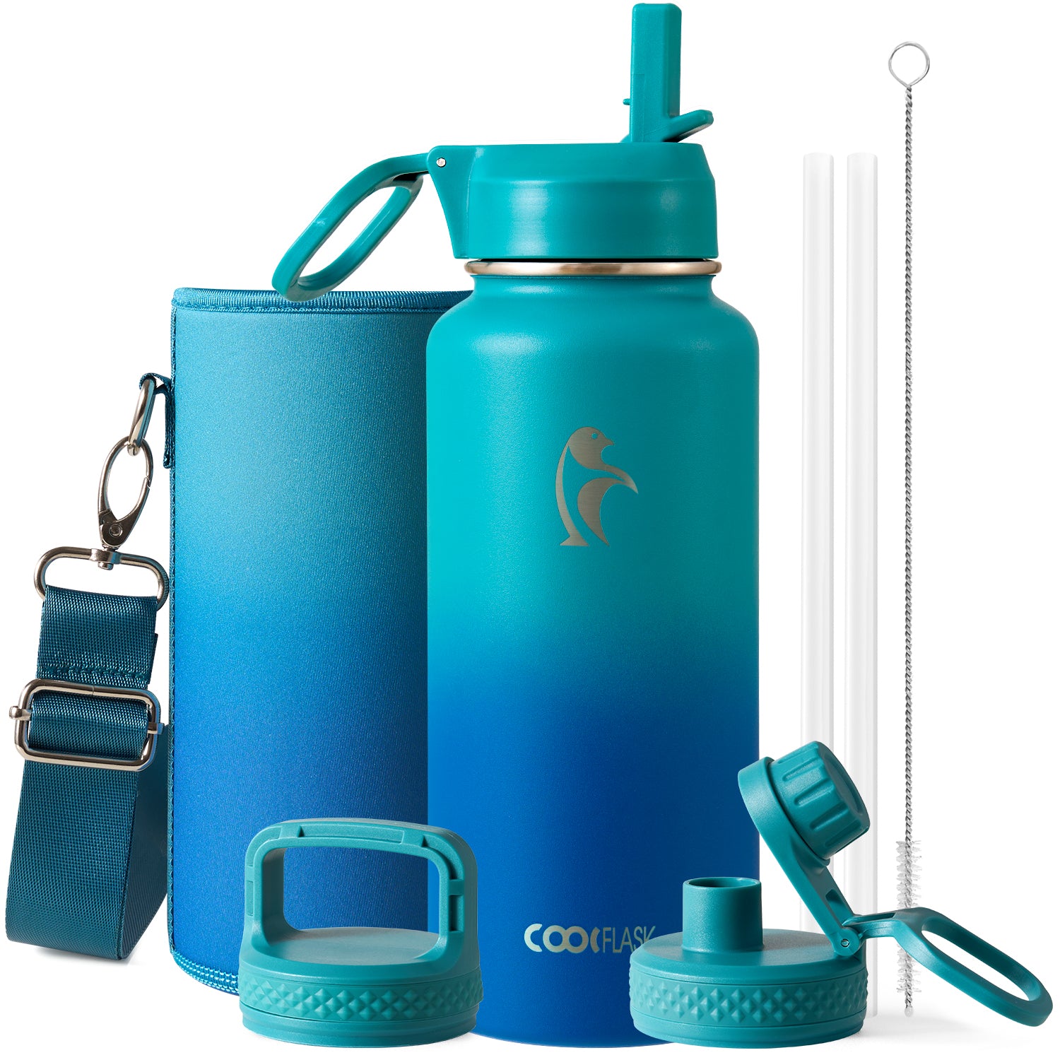 stainless steel reusable water bottle
